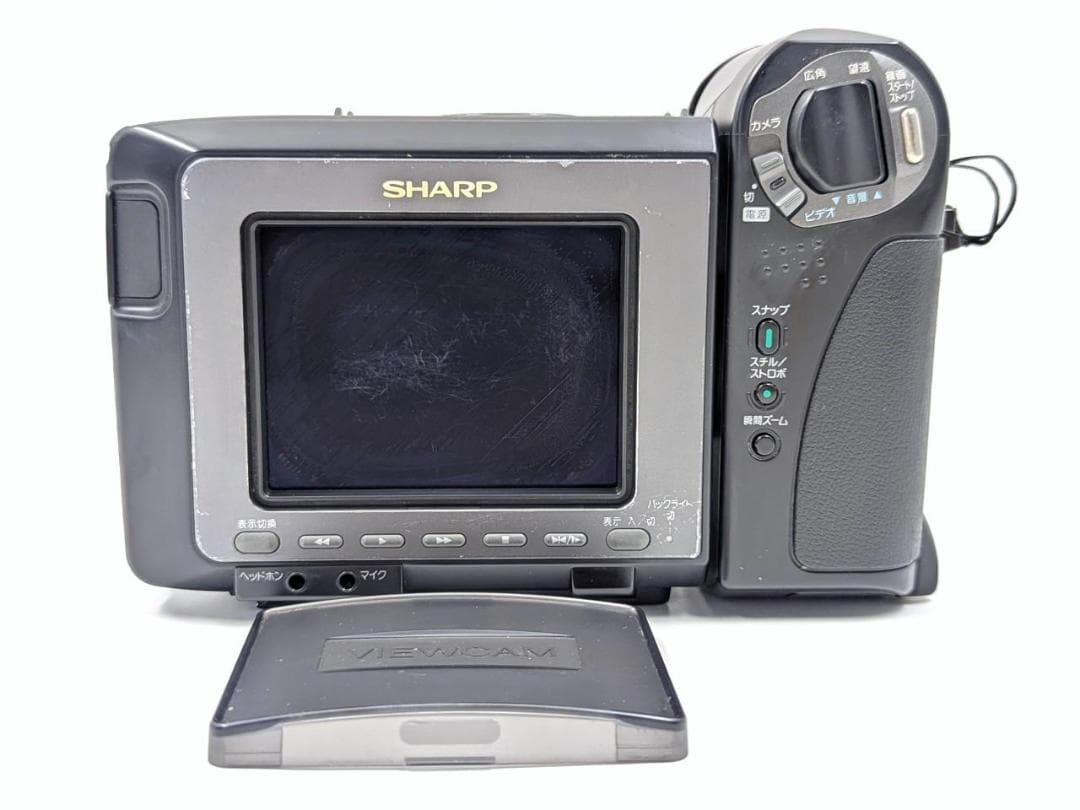 8mmテープのダビングに！ SHARP ビデオカメラ VL-HL50 03