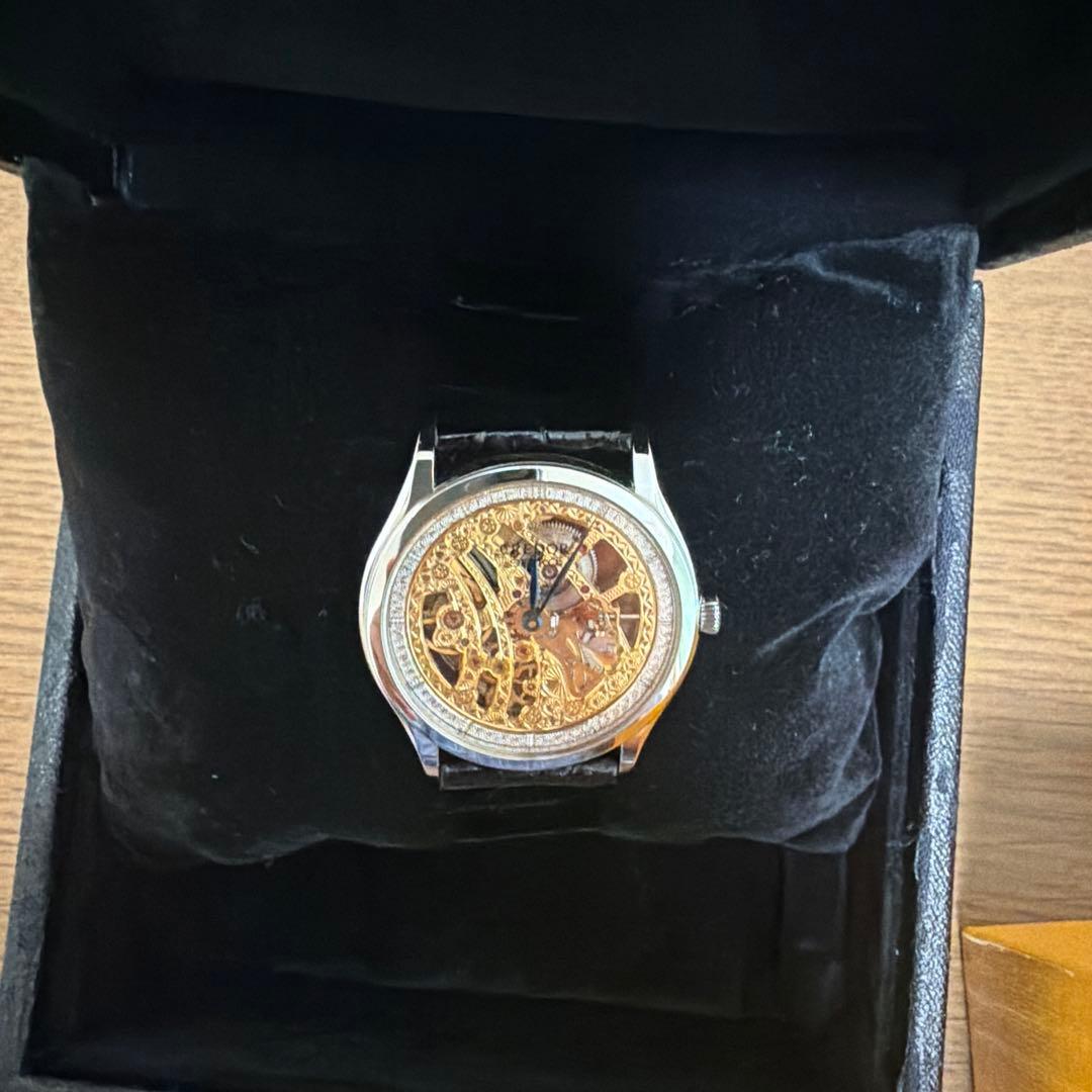 希少　未使用　Credor 6899-00C0　手巻き　SSケース