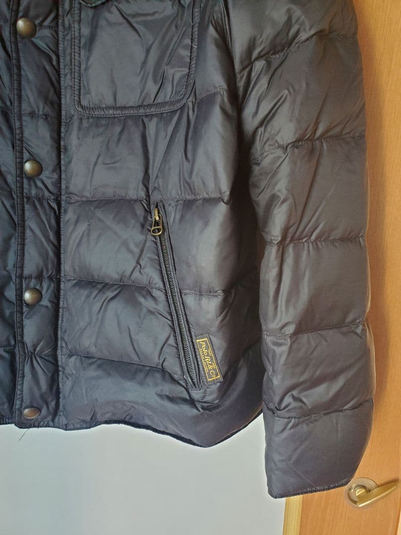 ポロバイラルフローレン ダウンジャケット 90S ネイビー