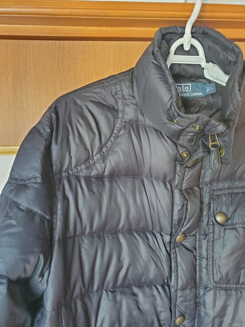 ポロバイラルフローレン ダウンジャケット 90S ネイビー