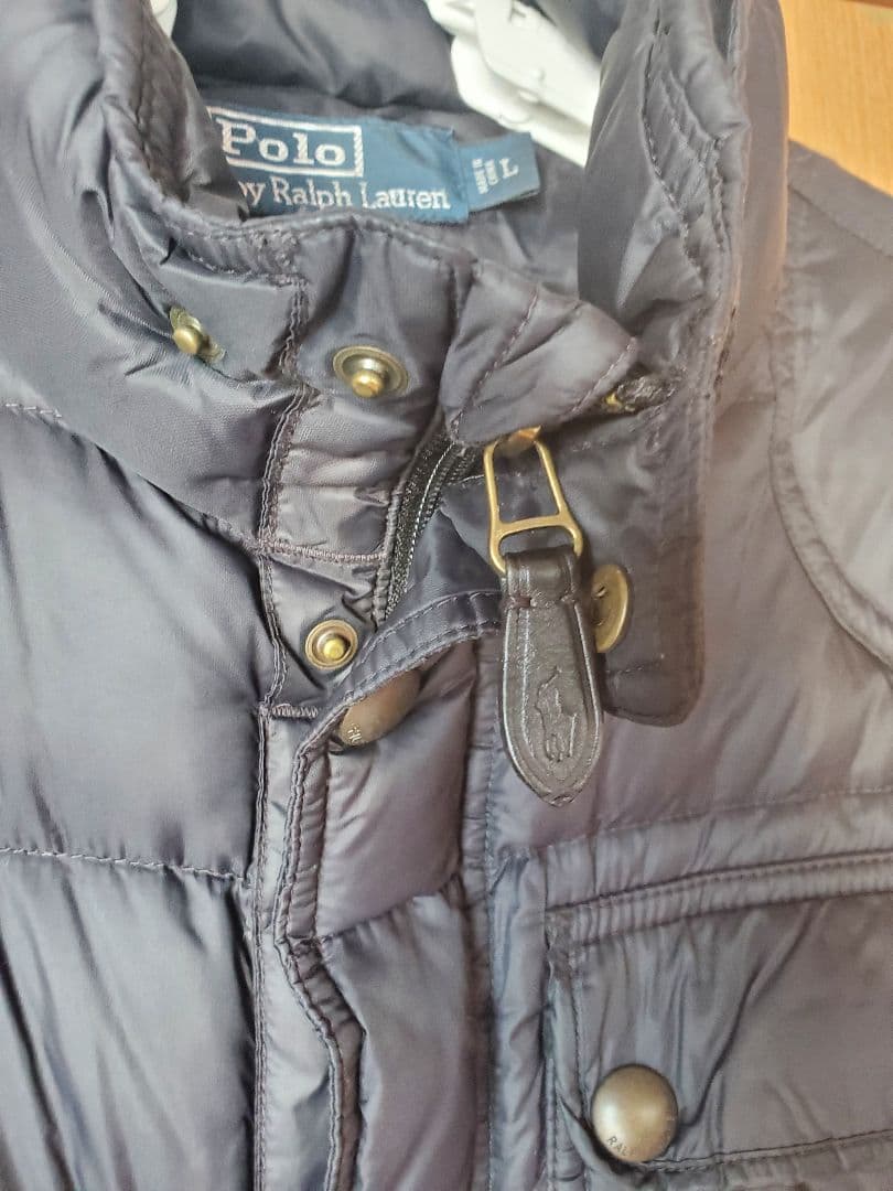 ポロバイラルフローレン ダウンジャケット 90S ネイビー