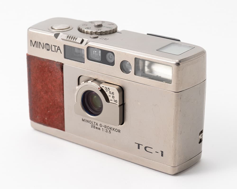 【ジャンク品】MINOLTA フィルムカメラ TC-1 ミノルタ