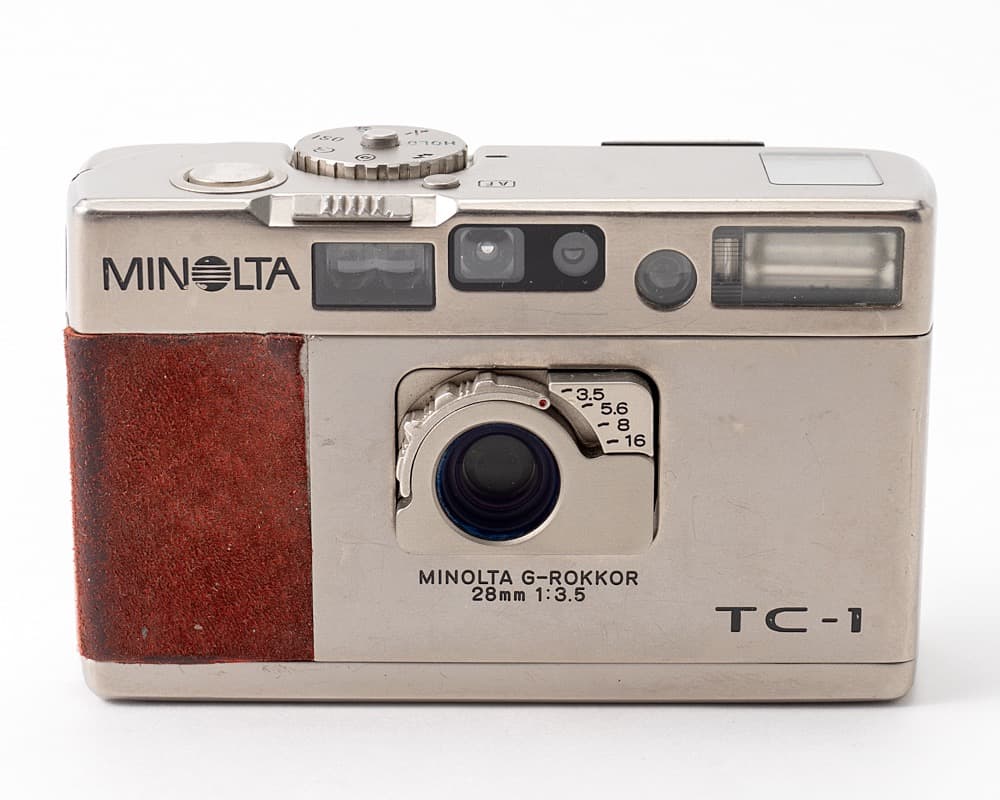 【ジャンク品】MINOLTA フィルムカメラ TC-1 ミノルタ