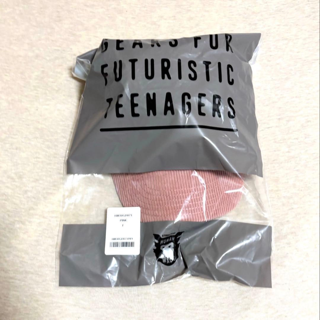 Human made 6PANEL CORDUROY CAP ピンク