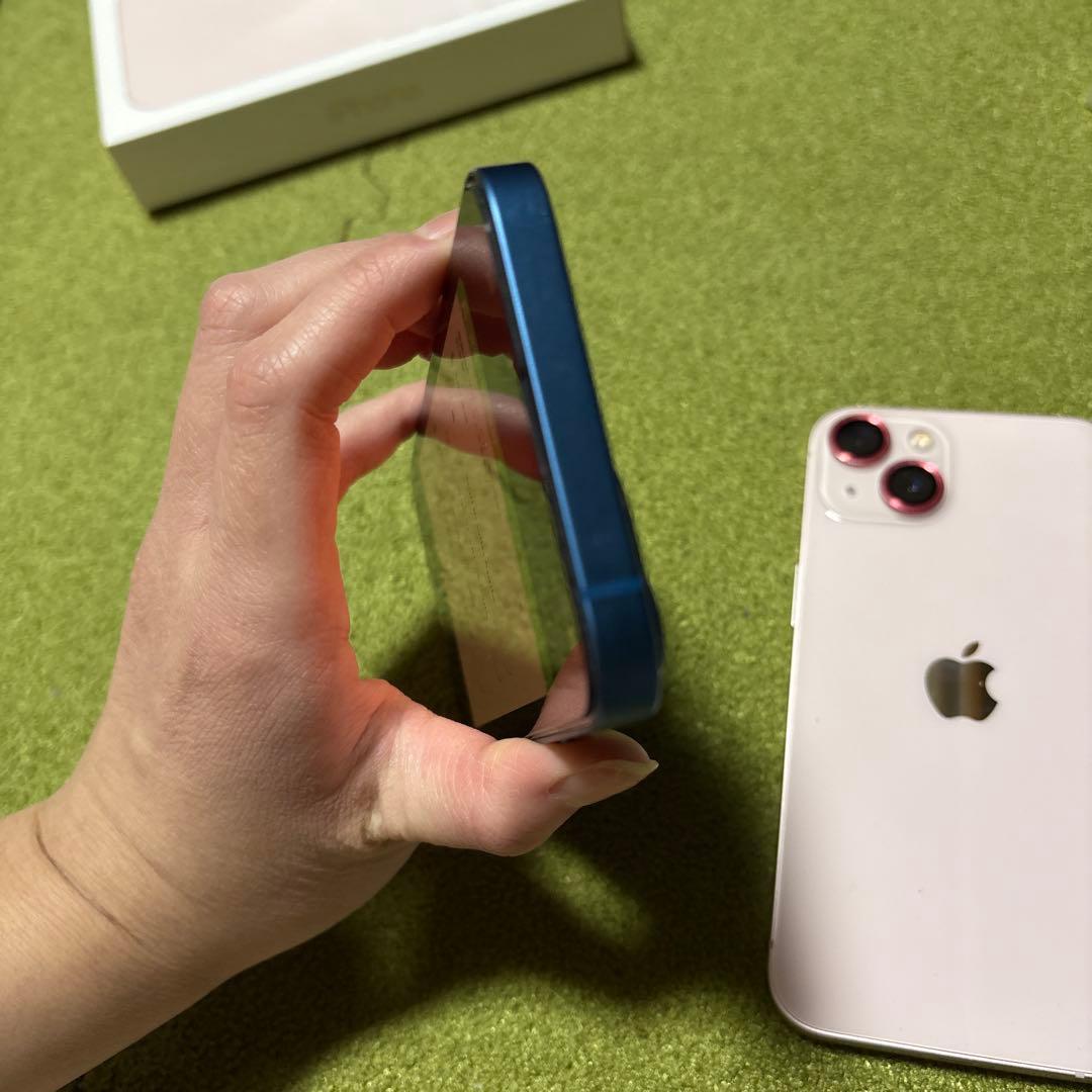 iPhone13 付属品箱あり ブルー 128GB 保護フィルム付 超美品