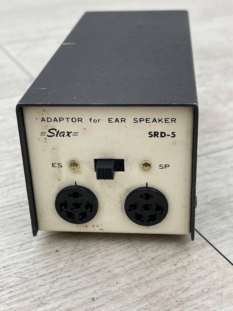 Stax イヤースピーカー SR-3 アダプター SRD-5 動作未確認