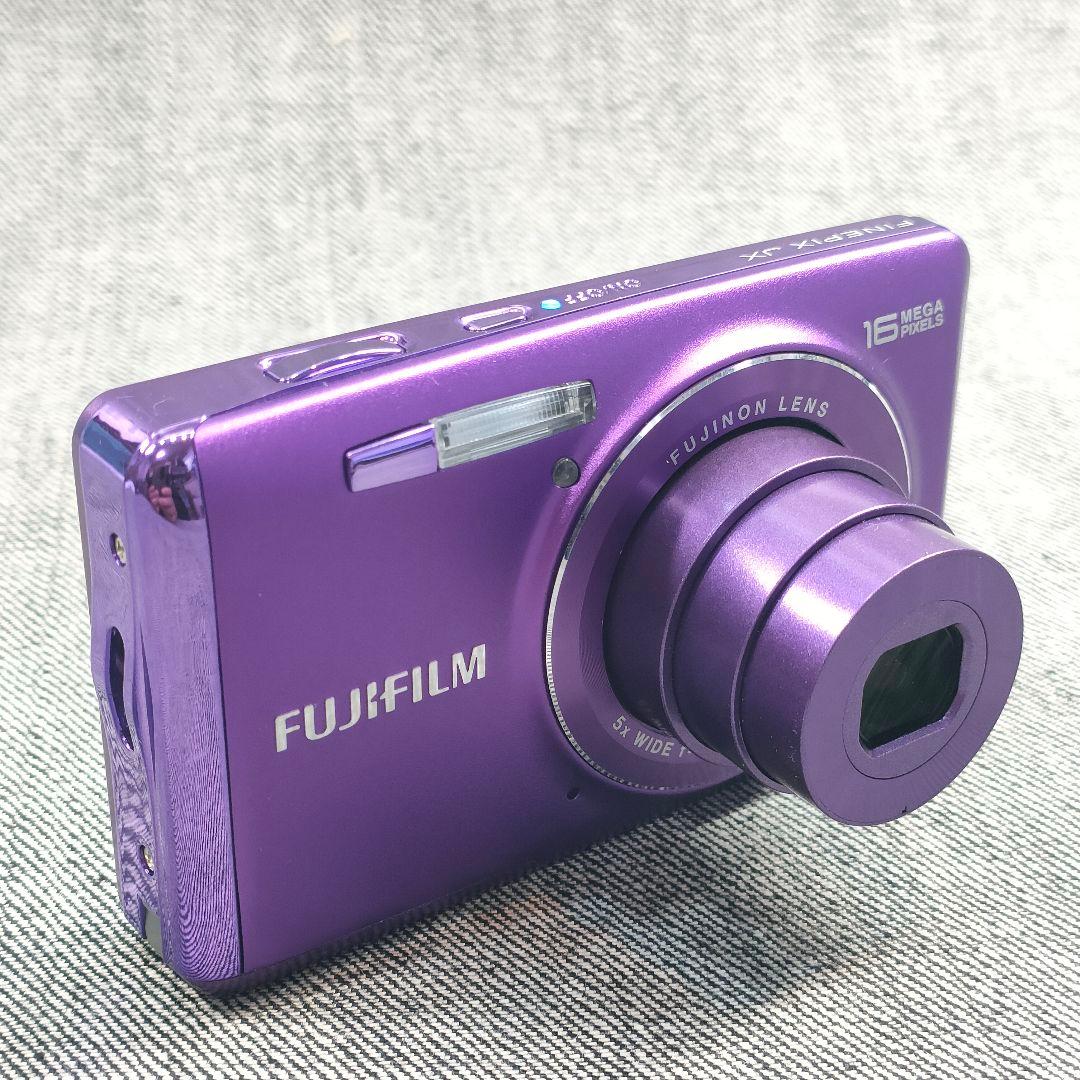 超美品 FUJIFILM FinePix JX700 パープル 富士フイルム