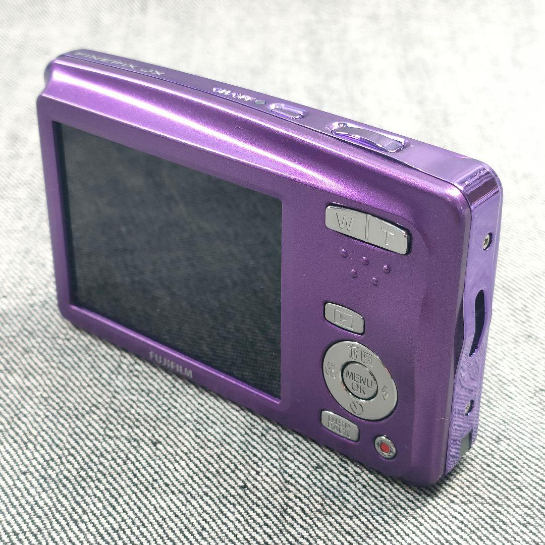 超美品 FUJIFILM FinePix JX700 パープル 富士フイルム