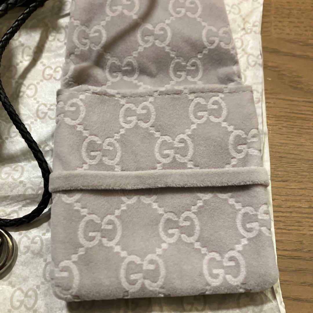 GUCCI レザーネックレス