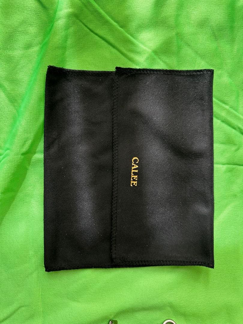 CALEE シルバー スターコンチョ 長財布 ロングウォレット