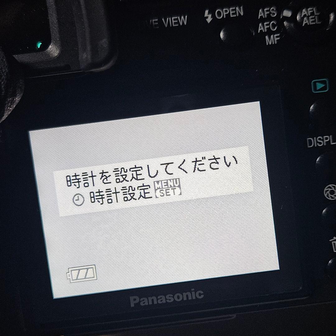 【Panasonic】 LUMIX DMC-L1K　※レンズ、充電器等 付属