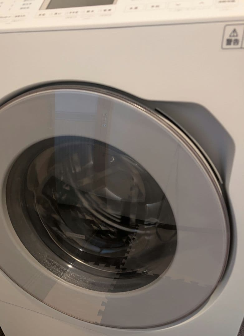 パナソニック　ドラム式洗濯乾燥機　NA-LX127DL-W 左開き　実演機④