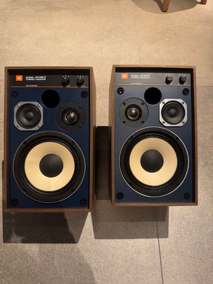 JBL 4312M Ⅱスピーカー ブラウン
