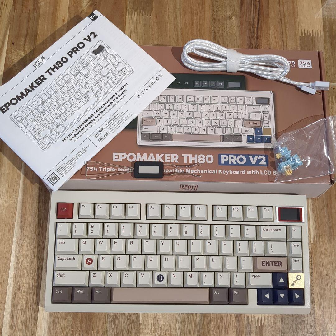 【美品・箱あり】EPOMAKER TH80 PRO V2