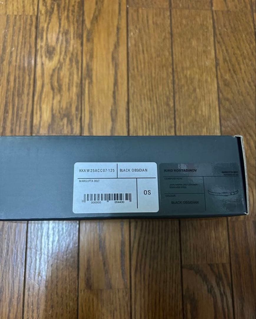 小物 25aw KIKO KOSTADINOV margutta belt