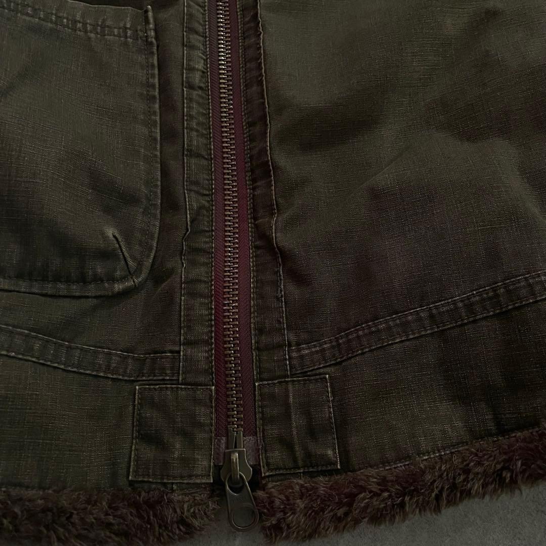 【M】ジョンブル ♡ N-1 ボア ミリタリージャケット 短丈 Y2K B-3