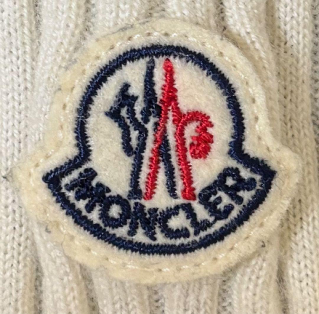 MONCLER ロゴ セーターニットタートルネック新作BLACK {S}専用⭐️