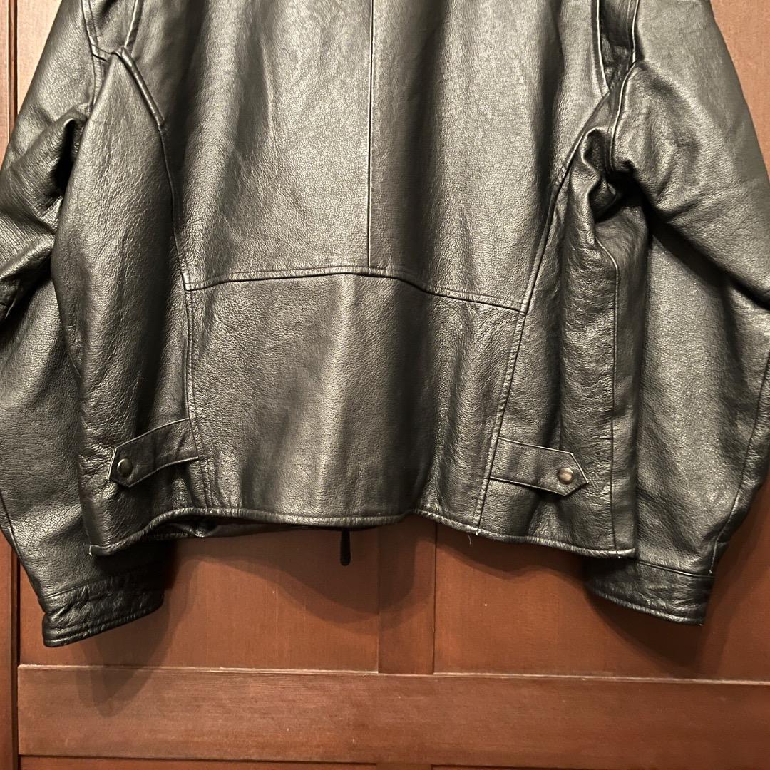 レザージャケット St. John's Bay セントジョンズベイ XL 90s