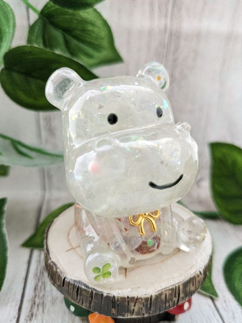 【yucco89】エンジェルオーラクォーツのかばちゃん形オルゴ☆他２点