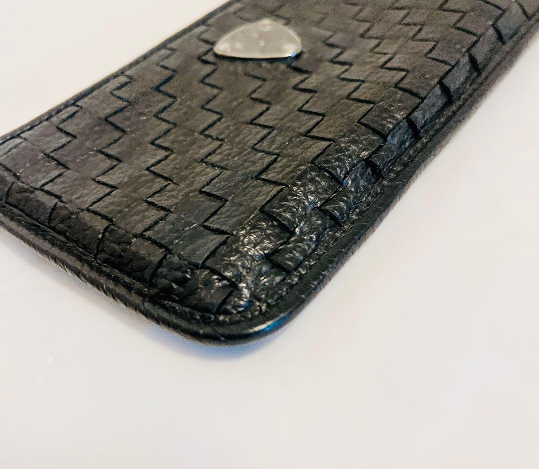 美品☆ATAO slimo メッシュ 黒 長財布 L字　メンズ レディース