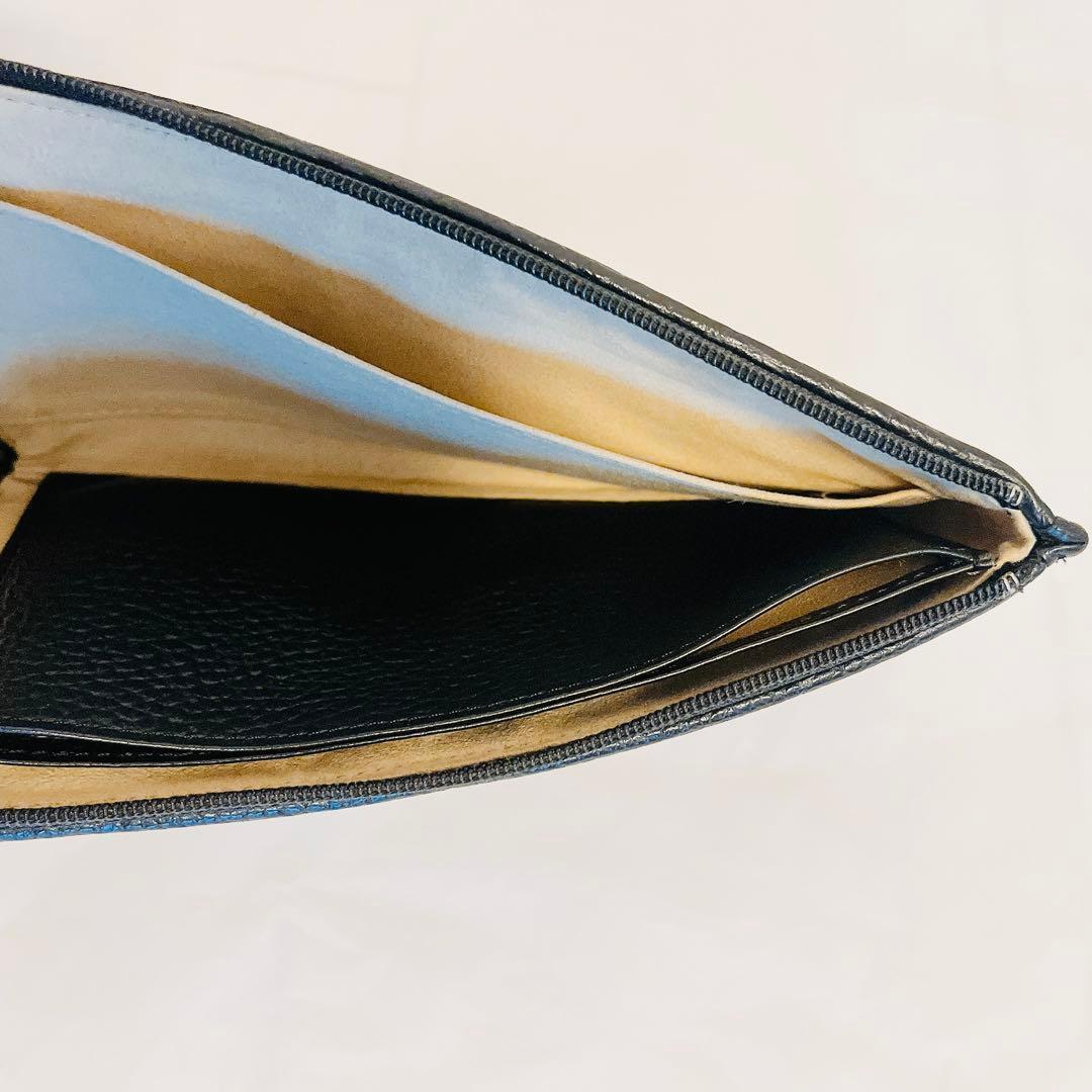 美品☆ATAO slimo メッシュ 黒 長財布 L字　メンズ レディース