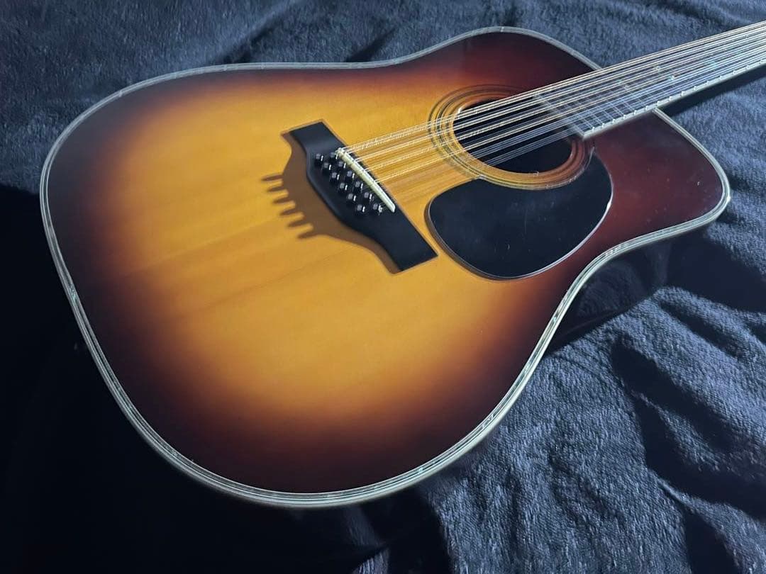 Morris B-50 縦ロゴ ハカランダ 12弦アコースティックギター