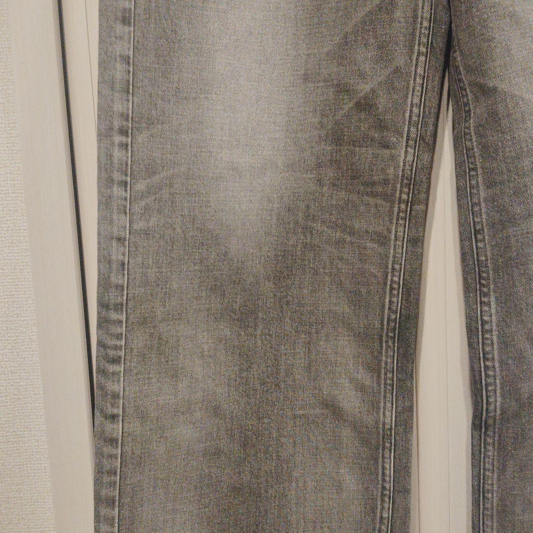 【まめ】upper hightsグレーデニム　THE ROBINS 　25