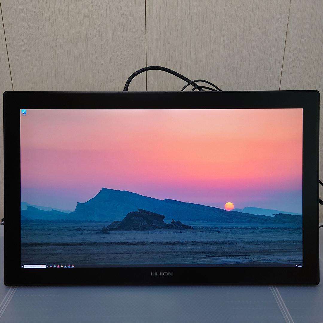 HUION Kamvas Pro 24 (4K) 液タブ本体（純正スタンド付）