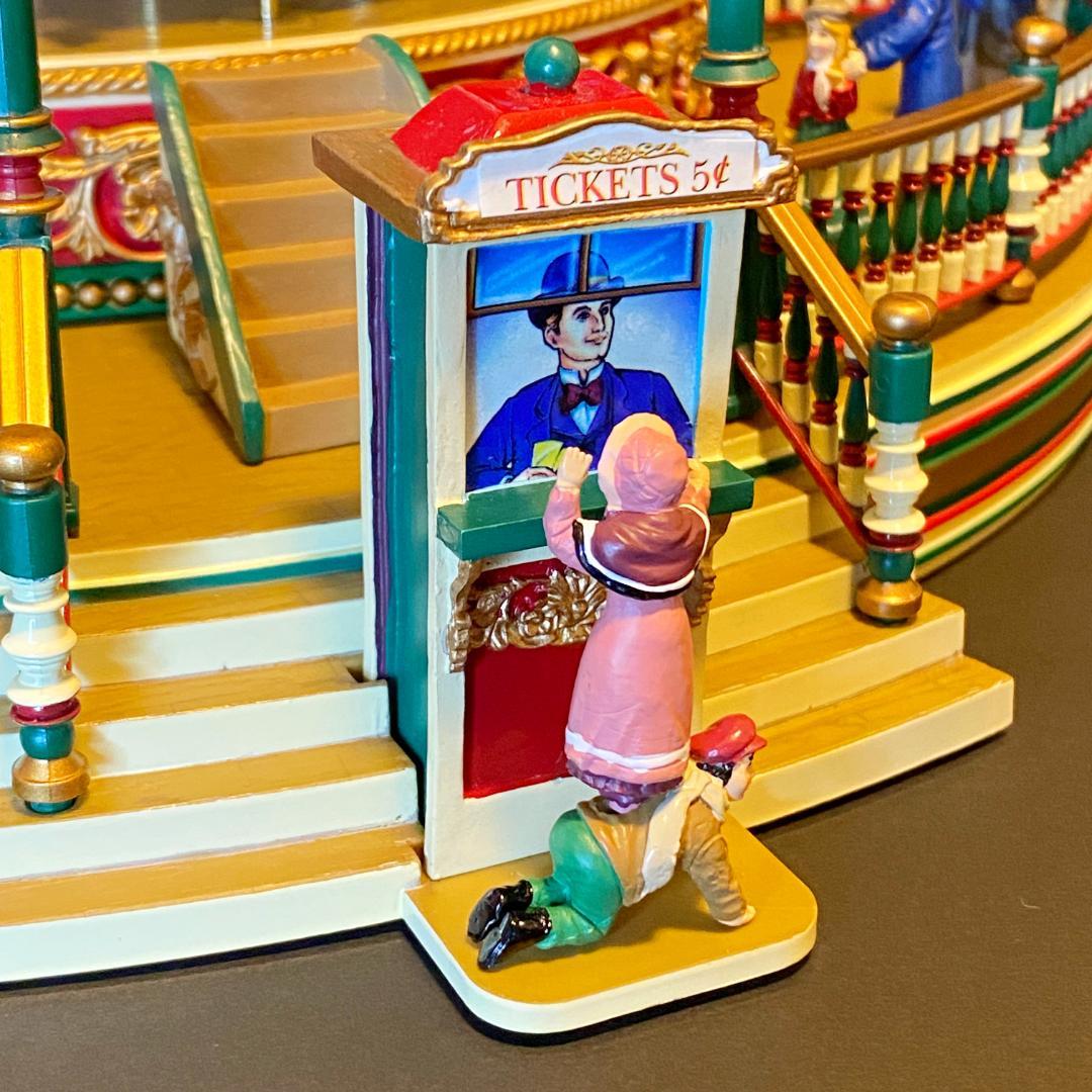 【超美品・完動品】Mr.Christmas ミスタークリスマス メリーゴーランド