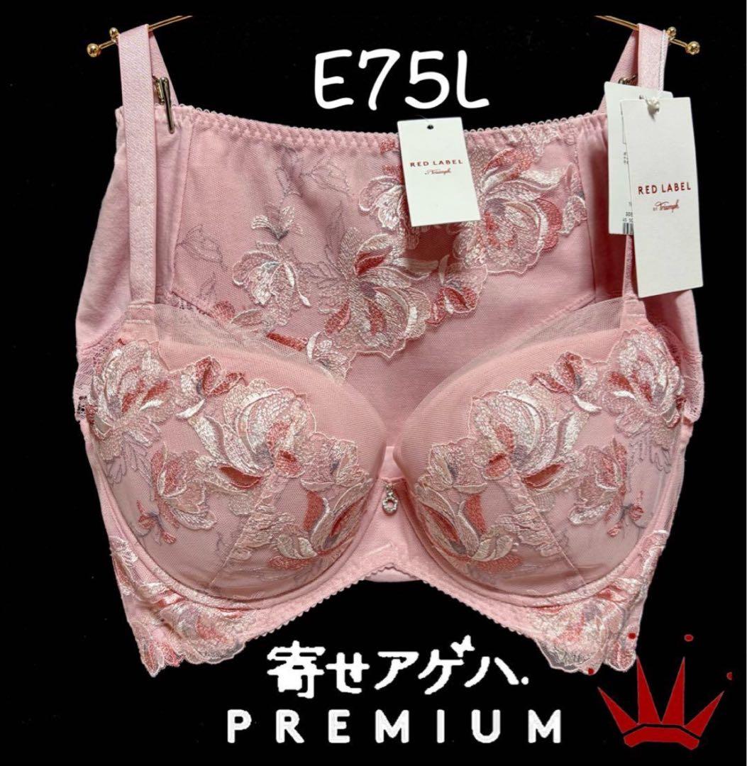 E75L トリンプ プレミアム レッドレーベル 0094 ブラ＆ショーツM014