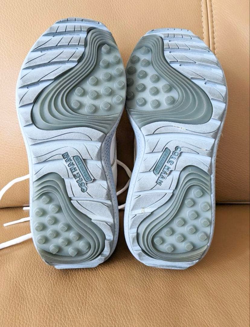 値下げColeHaan × ユナイテッドアローズ　 ホワイト/ブルー スニーカー