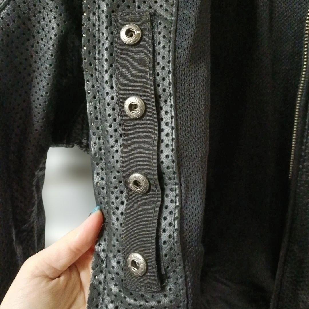 ぬ*ち様 ★　KADOYA K'SLEATHER PL-EVOメッシュライダース