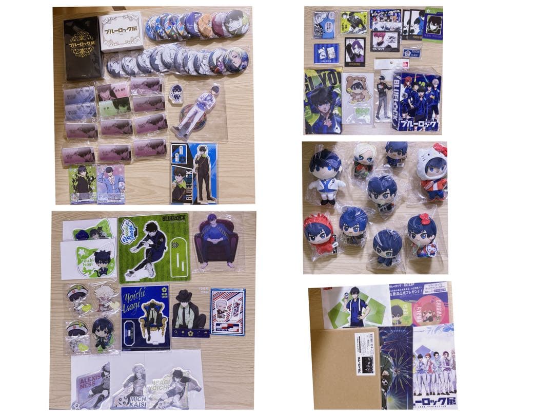 ブルーロック ブルロ 潔世一 ネス カイザー ぬいぐるみ 缶バッジ