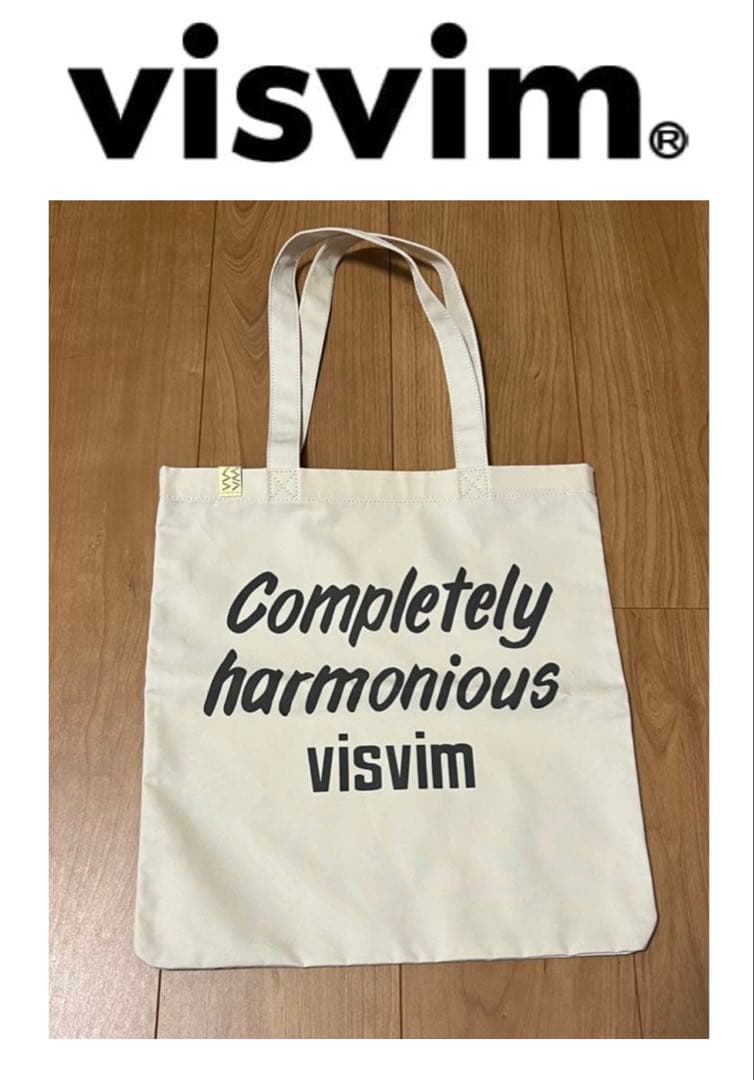【未使用】visvim ノベルティトートバッグ　非売品