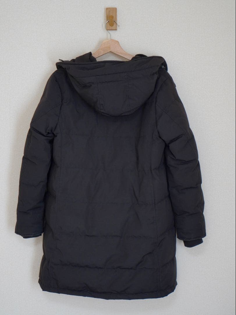 ダントン ロングダウンコート フード 21aw ブラック レディース サイズ38