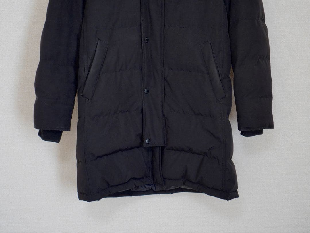 ダントン ロングダウンコート フード 21aw ブラック レディース サイズ38
