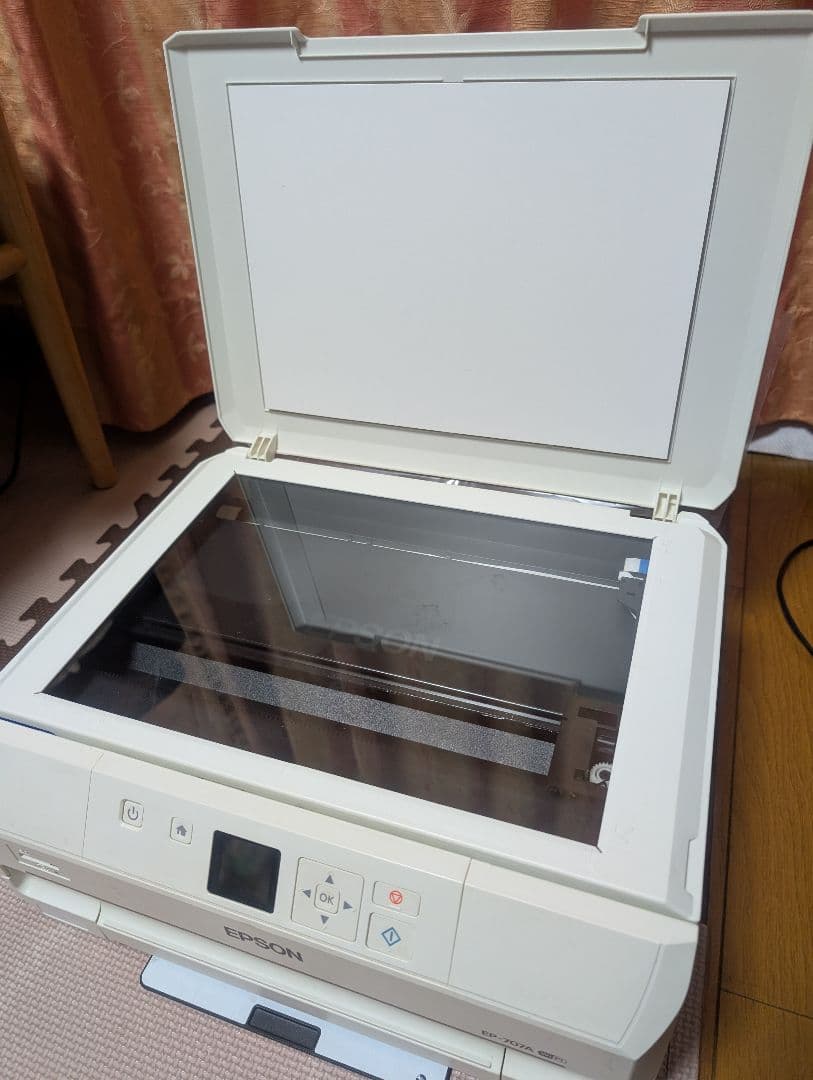 【ジャンク品】EPSON EP-707A インクジェットプリンター ホワイト