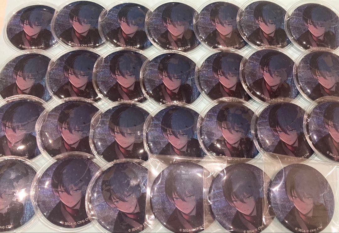 プロジェクトセカイ プロセカ 青柳冬弥 30A グリ缶 缶バッジ 27個オマケ有