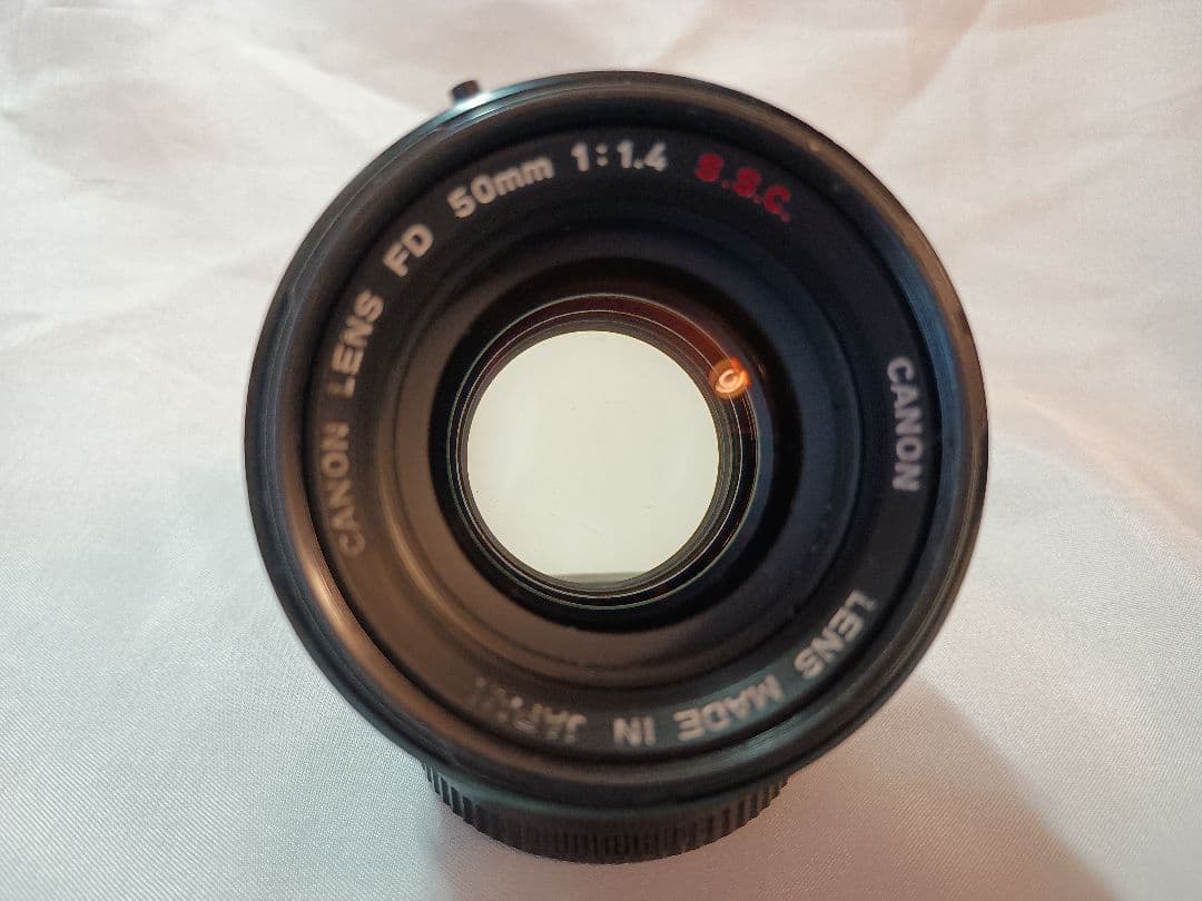 美品！ Canon fD 50mm 1 : 1.4 s.s.c 単焦点 レンズ