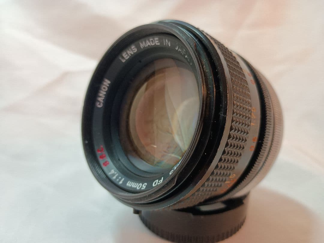 美品！ Canon fD 50mm 1 : 1.4 s.s.c 単焦点 レンズ