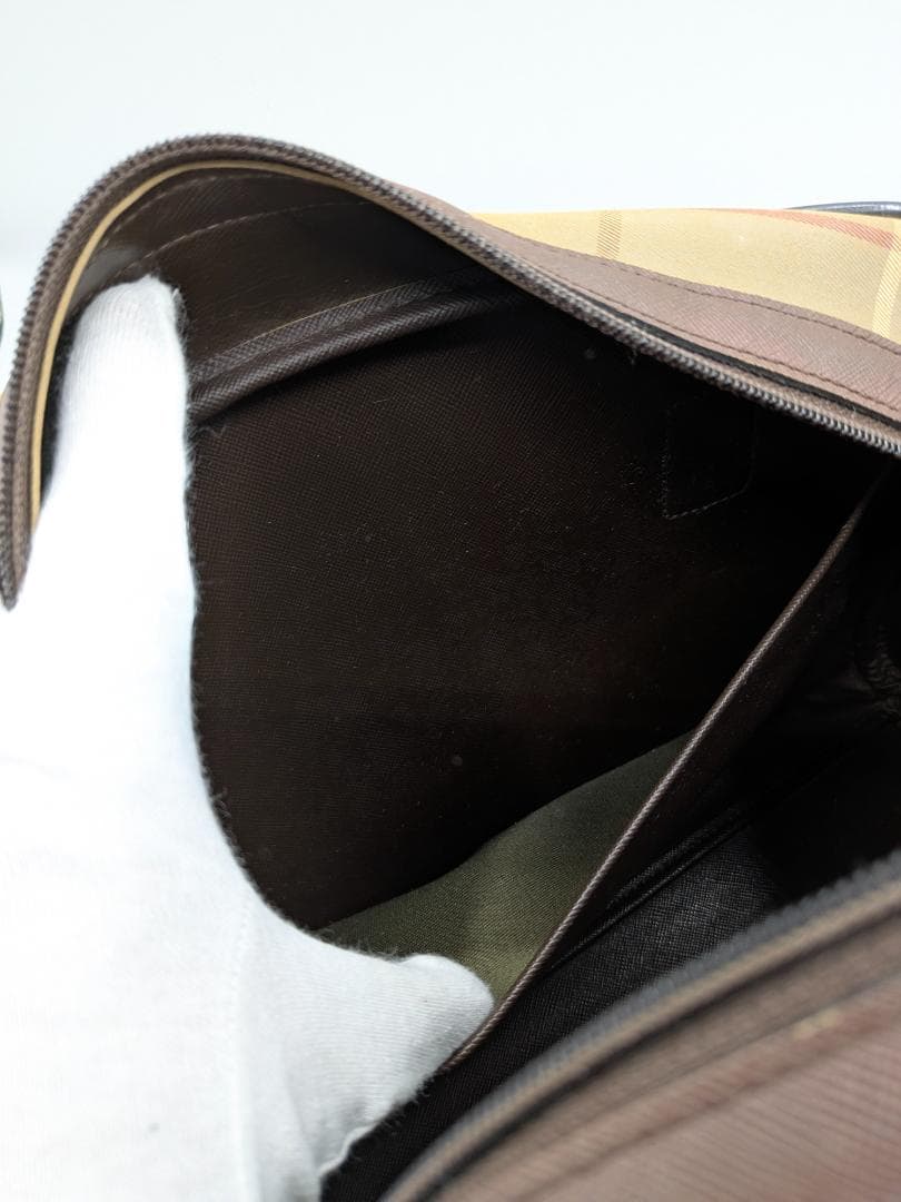 良品✨ バーバリー ボストンバッグ キャンバス ベージュ 0LI