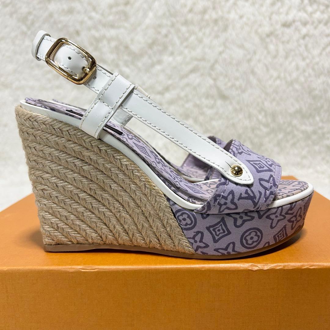 ルイヴィトン　23.5cmクルーズライン　タイシエンヌ　モノグラム　37