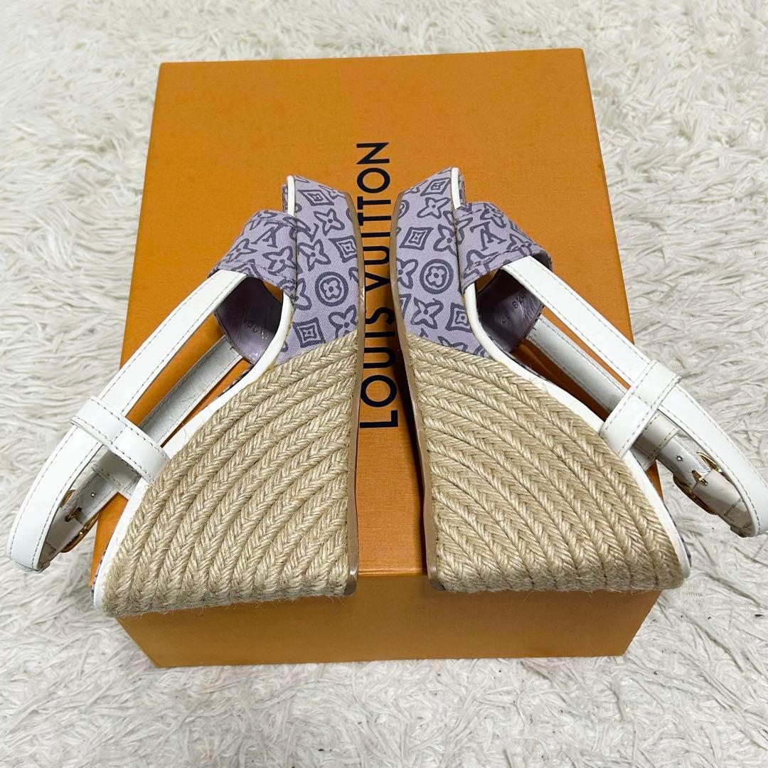 ルイヴィトン　23.5cmクルーズライン　タイシエンヌ　モノグラム　37