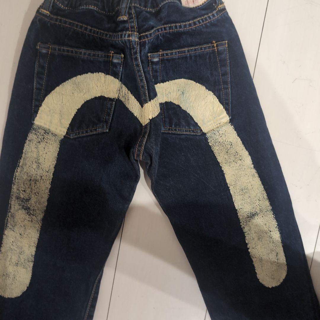 大人気　EVISU KIDS 大黒カモメマークデニムパンツ