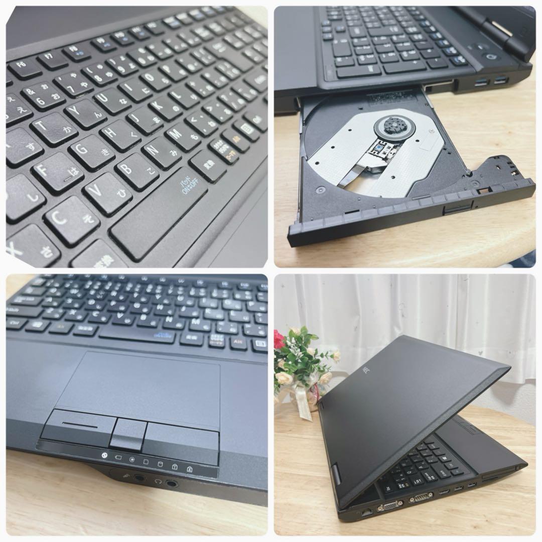 美品、メモリ8G、高速SSD、最新Win11 イラレ、オフィス2021が使える