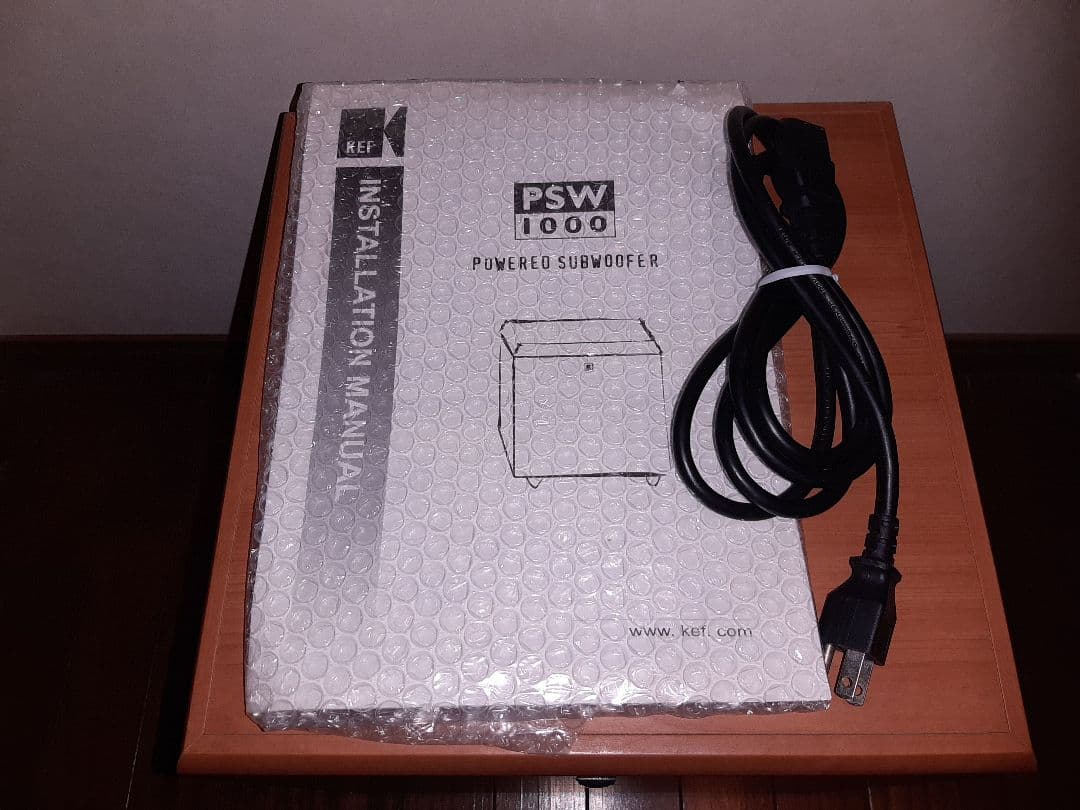 【自宅保管】KEF PSW1000 パワードサブウーファー