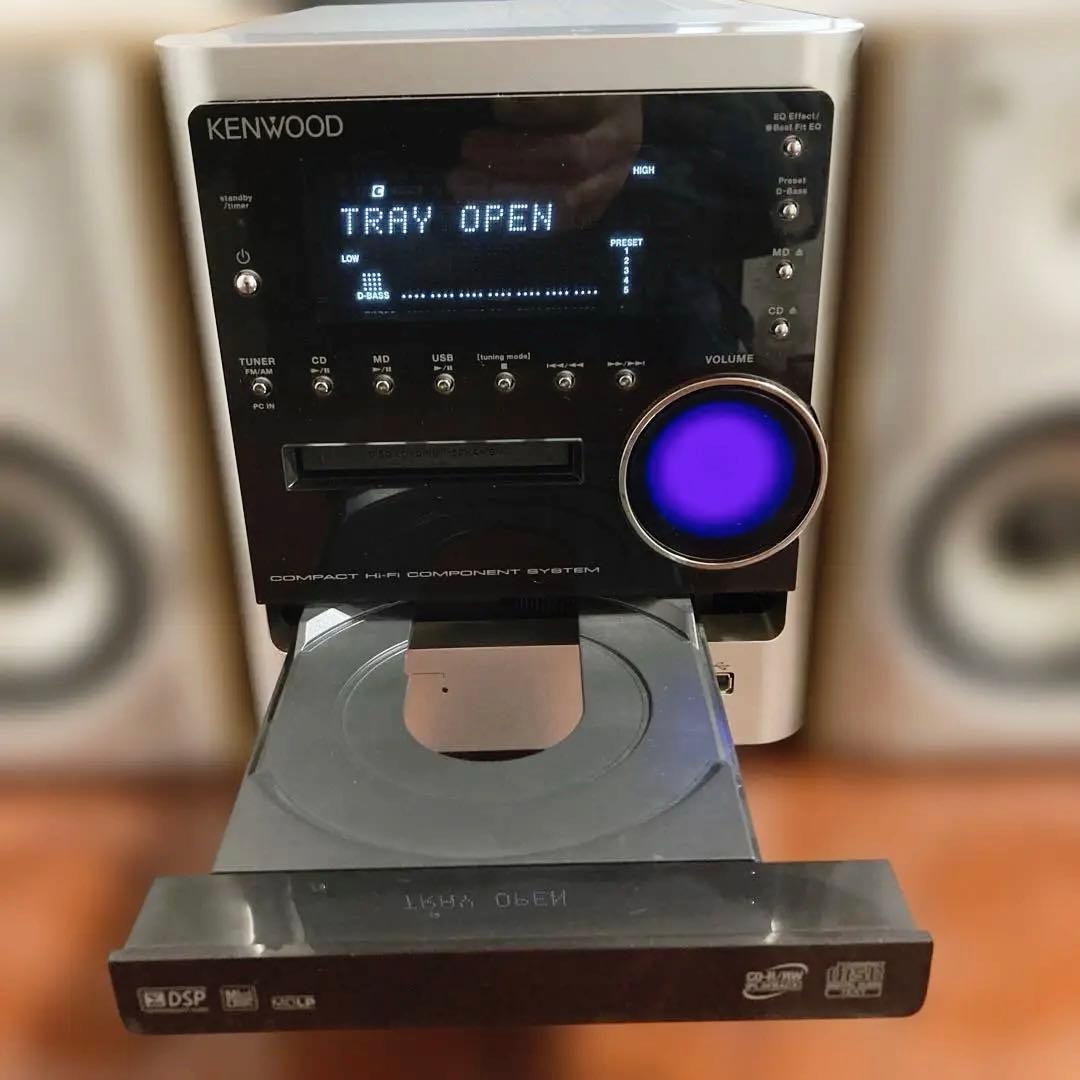 【推奨の逸品】KENWOOD NDL-100MD CD/MDミニコンポ