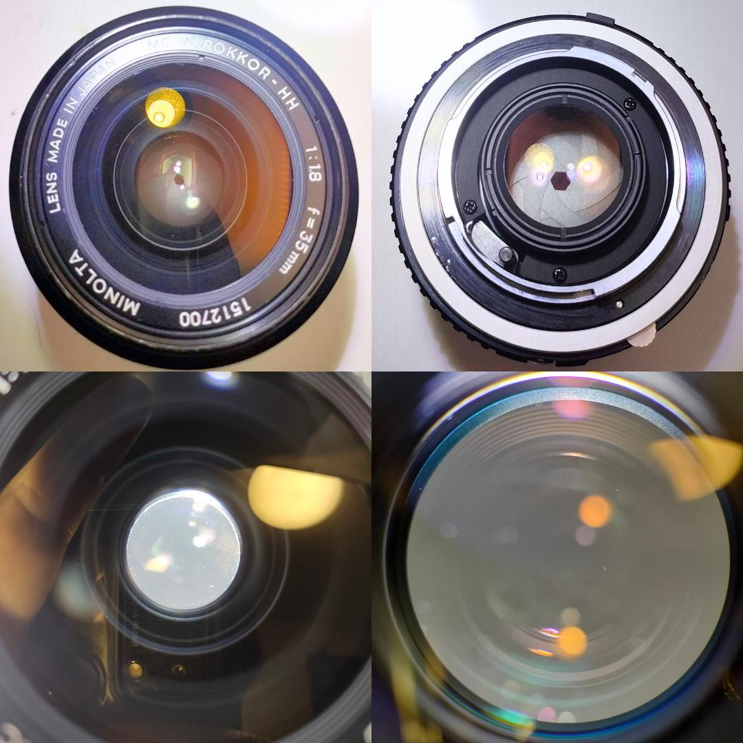 光学⚪︎ MINOLTA MC W ROKKOR-HH 35mm F1.8