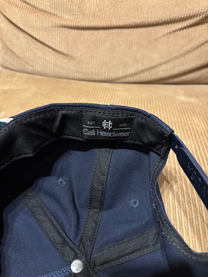 MAKE CLOVERU GREAT AGAIN キャップ　ネイビー