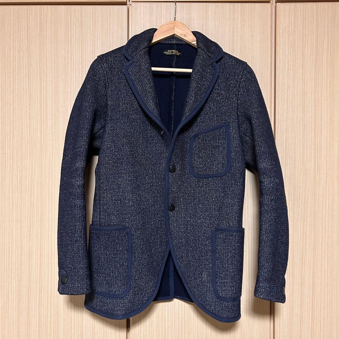 限定値下中 極美品 ブラウンズ ビーチ ジャケット ロストヒルズ製 38 紺